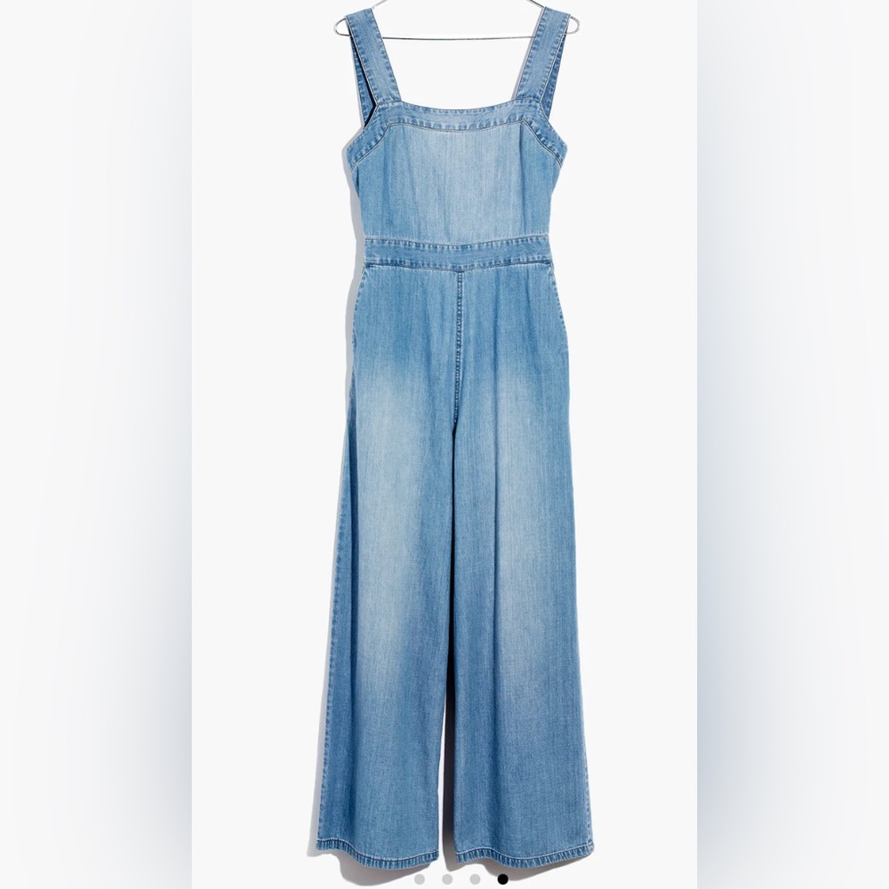 Madewell Women's Blue Denim Overalls